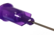 21g Blunt End  Tip  Purple (pack of 50)